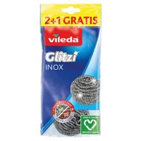Schwamm Vileda-Glizi Anthrazit - Anthrazit, Basics, Metall (18,5/3,8/20cm) - Vileda