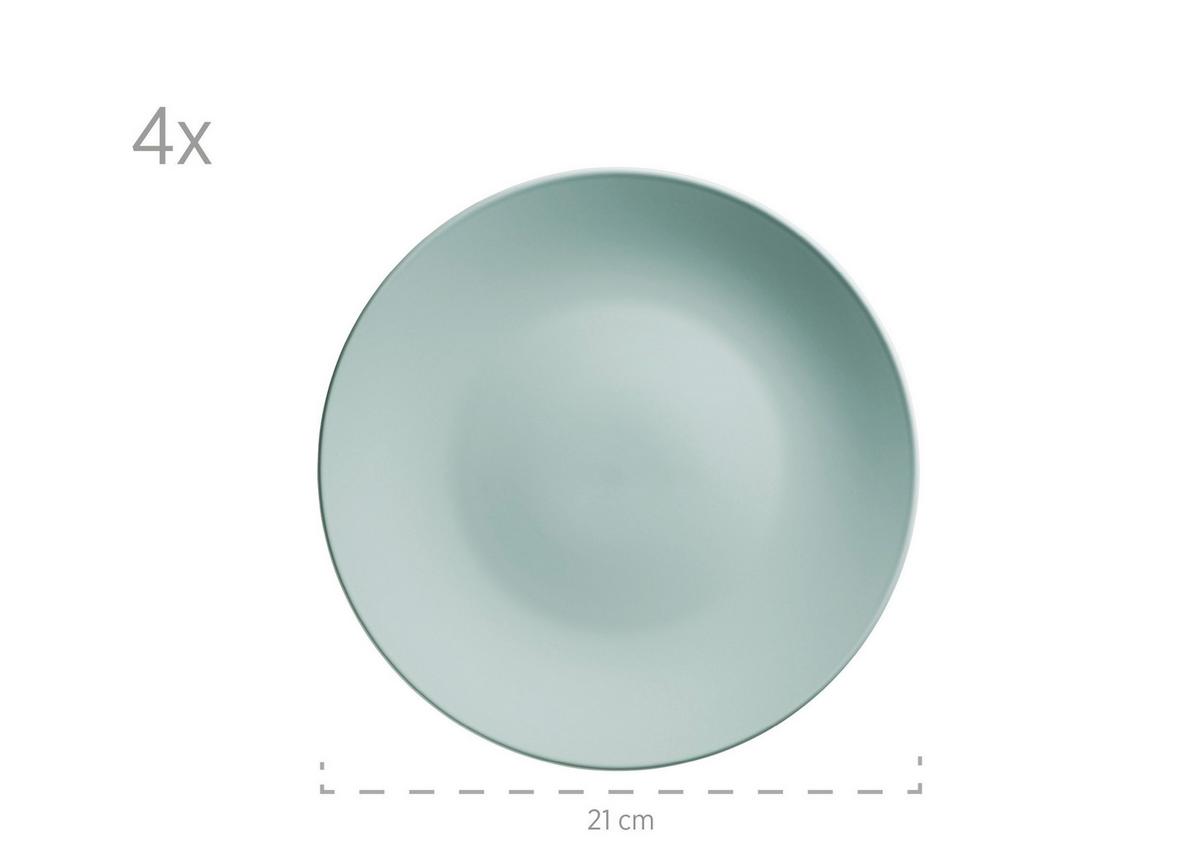 KOMBISERVICE 931913 MINT POSTSICHER - Mintgrün, Basics, Keramik (31,3/32,5/31,5cm) - Mäser