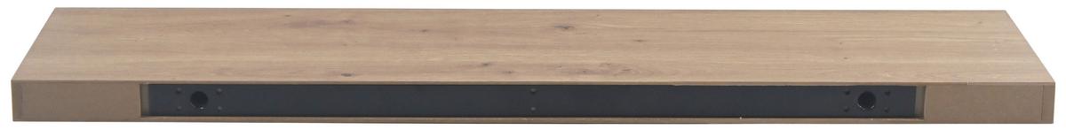 PÓŁKA ŚCIENNA SIMPLE - kolor dębowy, Basics, materiał drewnopochodny (90/3,8/23,5cm) - Boxxx