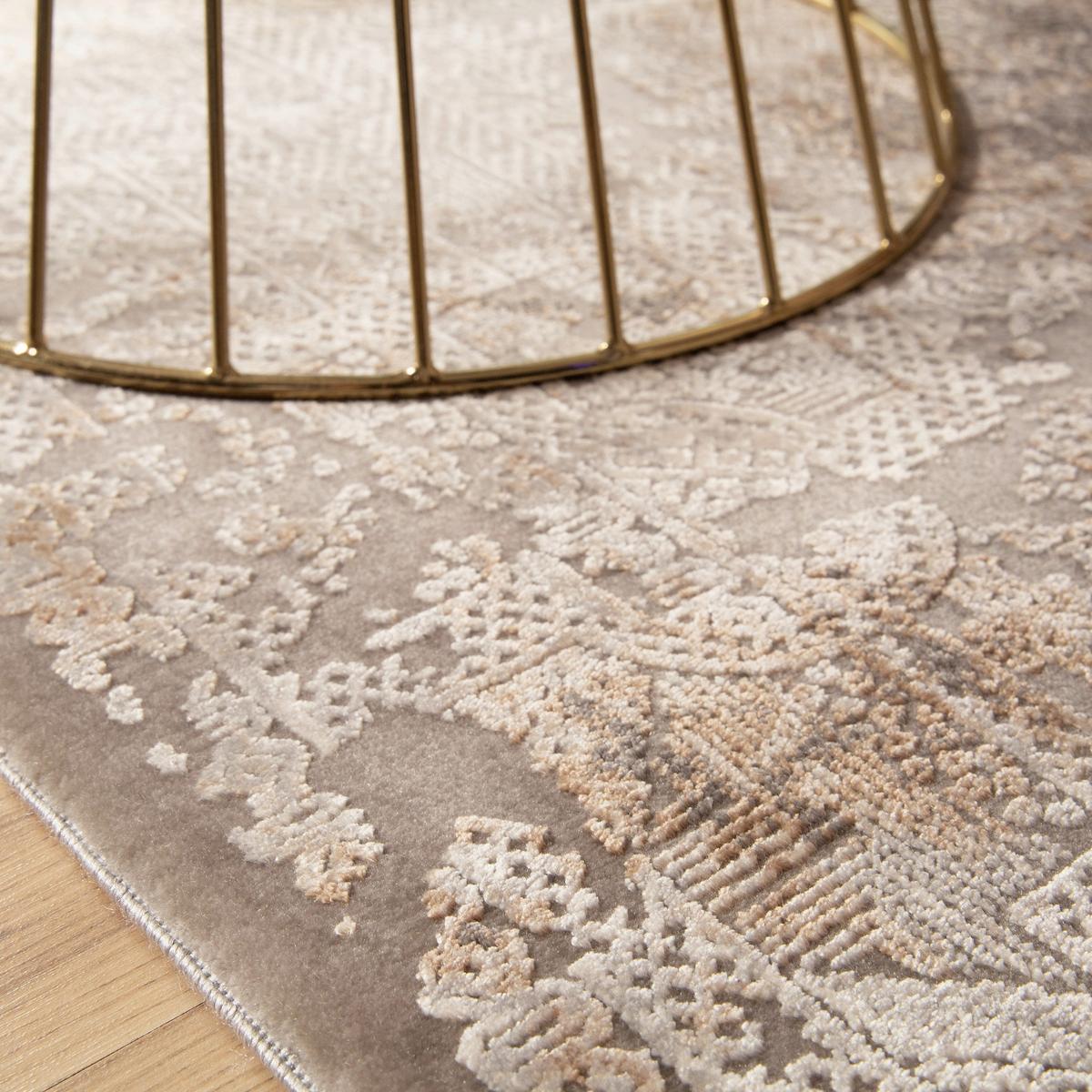 Vintage-teppich My Jewel Of Obsession - Taupe, Konventionell, Textil (120/170cm)