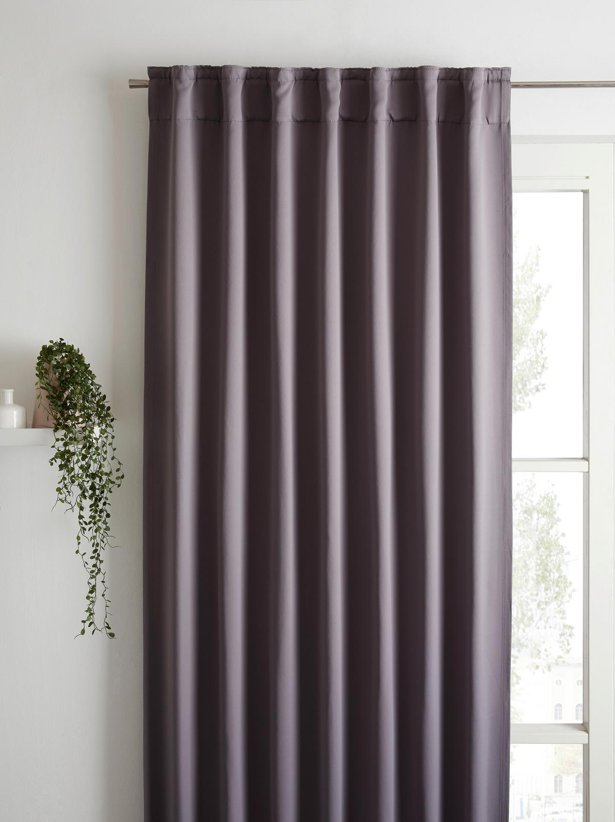 Sötétítőfüggöny Riccardo - antracit, Modern, textil (140/245cm) - Premium Living