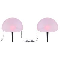 Solarna Svetilka Solar, S Sijalko - črna/bela, Basics, umetna masa (15/19cm) - Globo