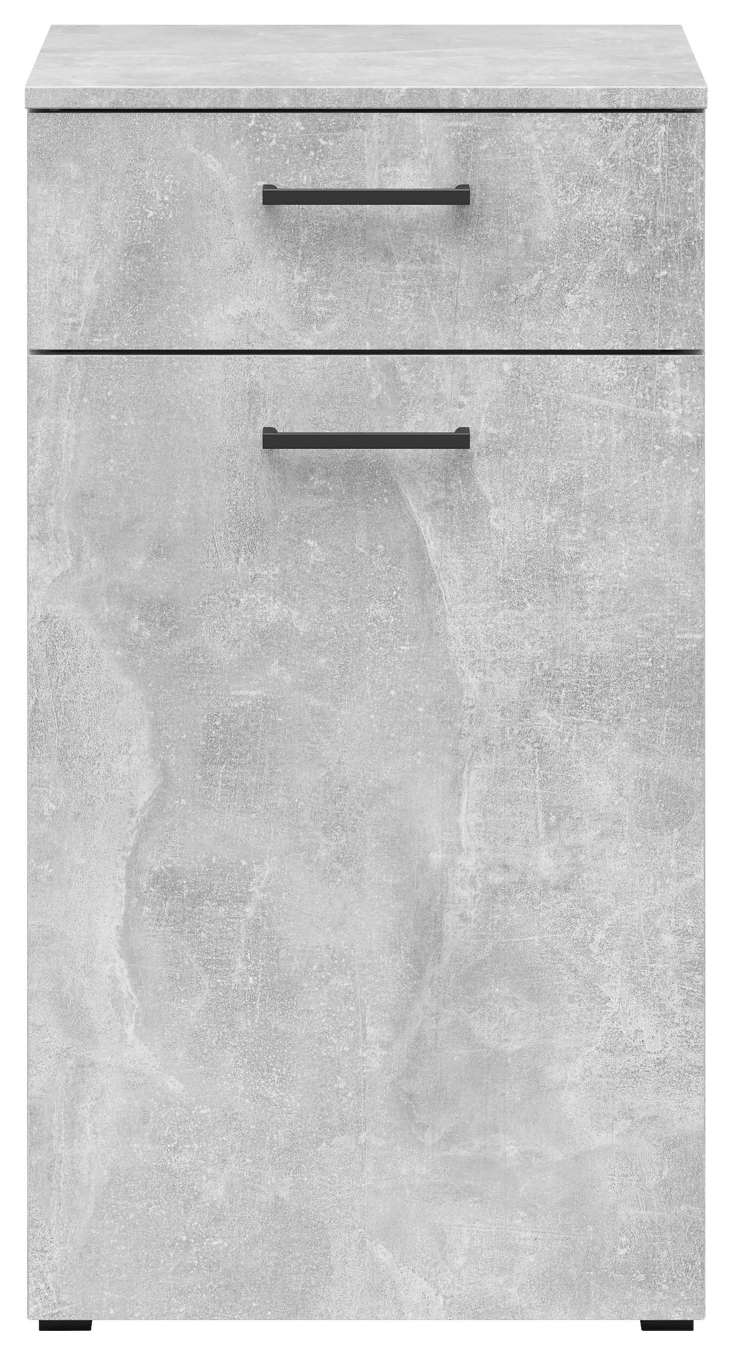 Kommode Multistauraum Grau - Anthrazit/Schwarz, Modern, Holzwerkstoff/Kunststoff (45/83/40cm) - Premium Living