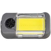 Led-munkalámpa Hansi - fekete/szürke, műanyag (11cm) - Modern Living