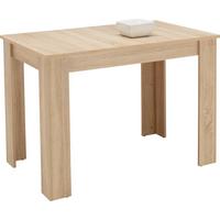 Ausziehtisch Bianca in Eiche ca. 110-164x70x76 cm - Eichefarben, Holzwerkstoff (110-164/70/76cm) - Based