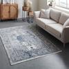 VÄVD MATTA MARCUS 3 - ljusblå/cremefärgad, textil (160/230cm) - Mömax