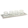 Teelichtschale Emilia Braun - Klar/Braun, Glas/Holz (40/14/7cm) - Mömax modern living Teelichtschale Emilia Braun - Klar/Braun, Glas/Holz (40/14/7cm) - Mömax modern living