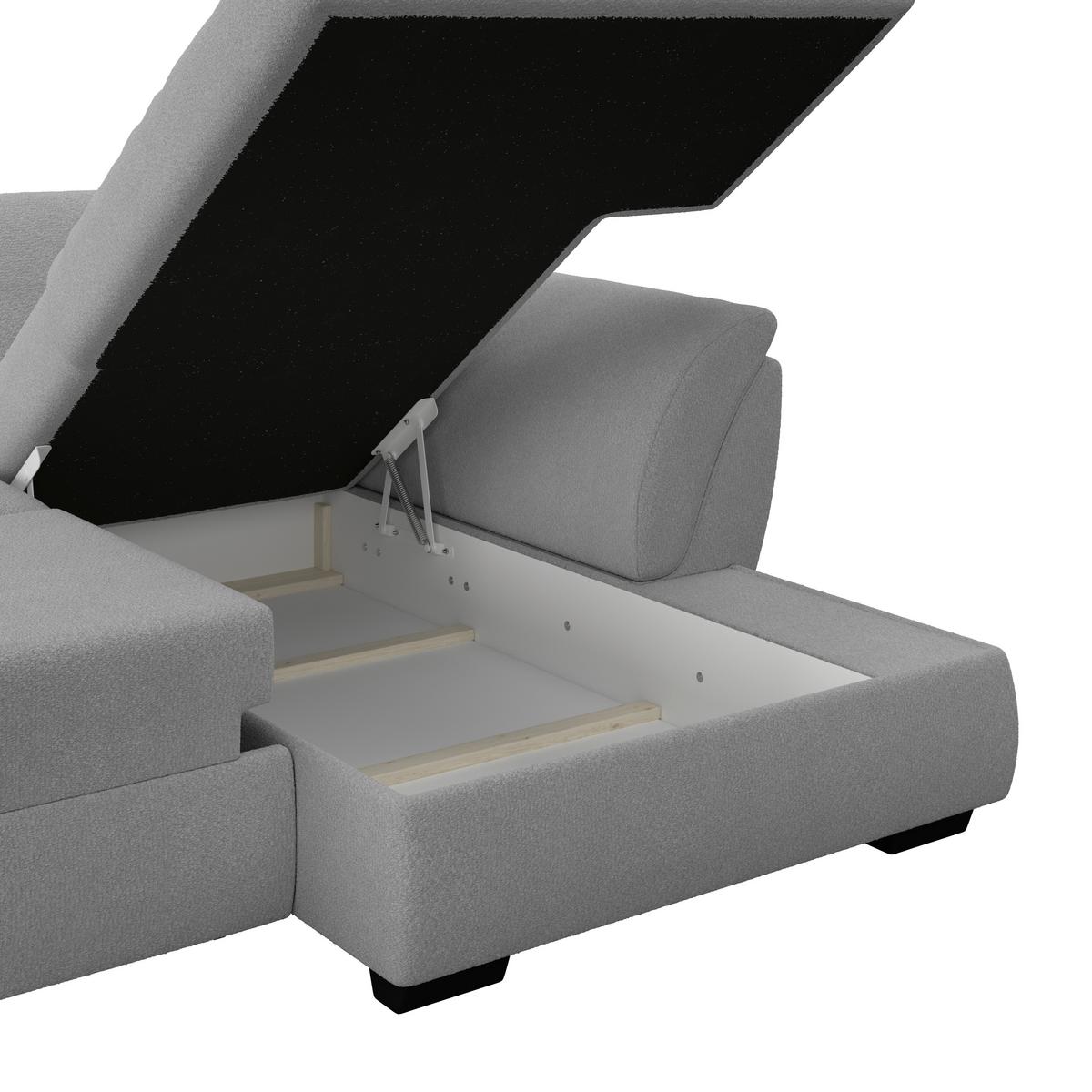 COLțAR - gri închis, Konventionell, textil (278/187cm) - Ondega