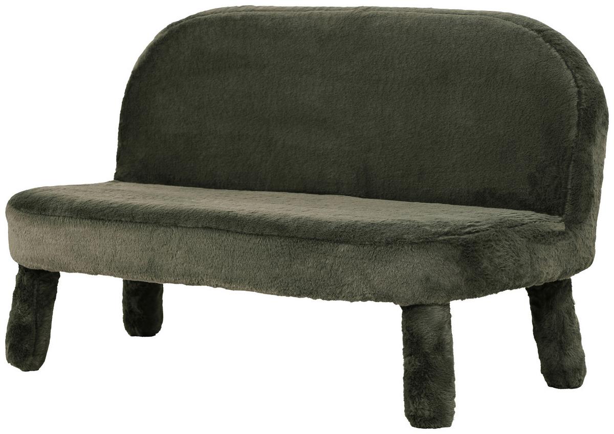 Kindersitzbank Corto Grün - Grün, MODERN, Holz/Textil (80/48/45cm) - Mömax