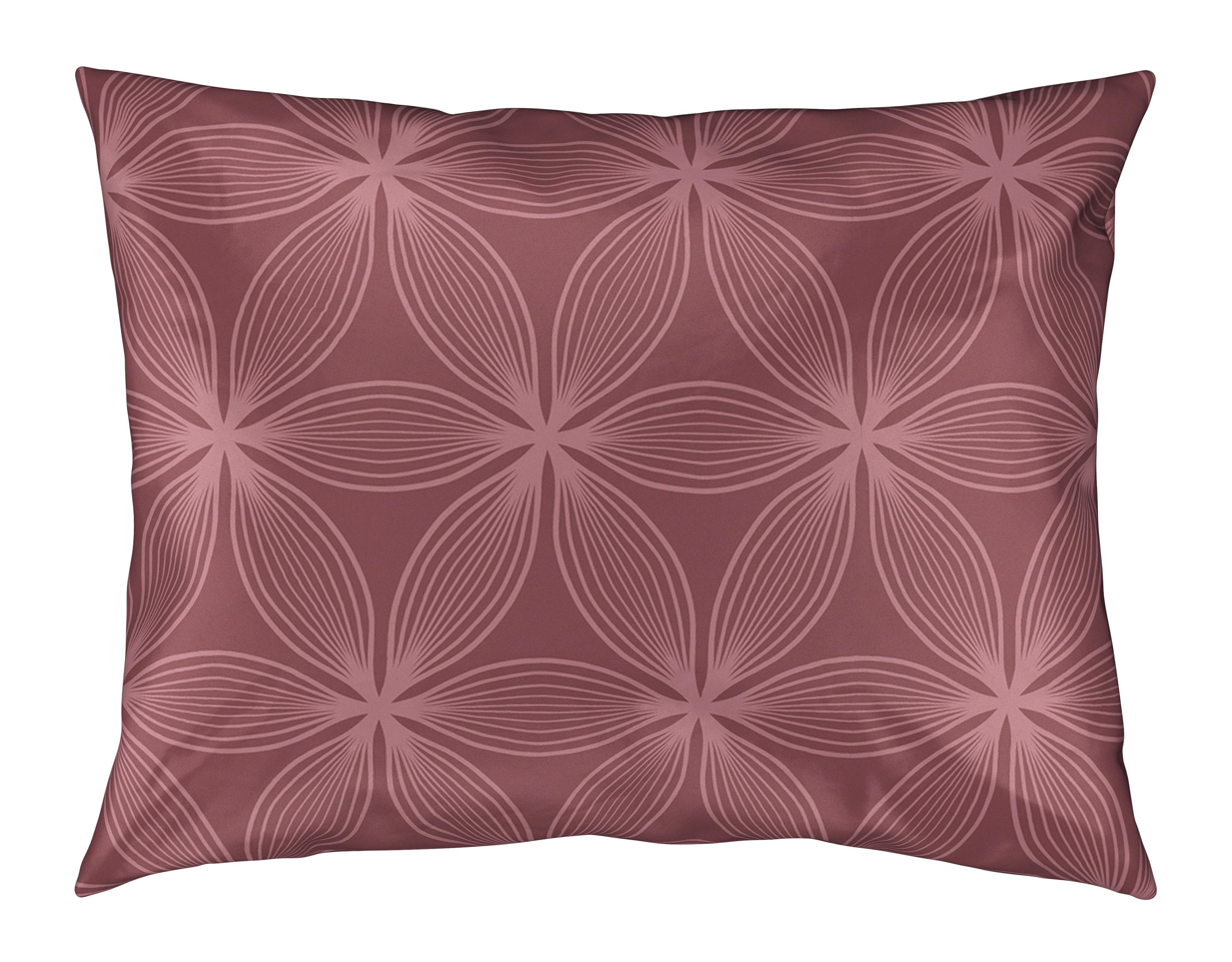 Kissenhülle Alex Design in Beere ca. 40x60cm - Beere, MODERN, Textil (40/60cm) - Premium Living