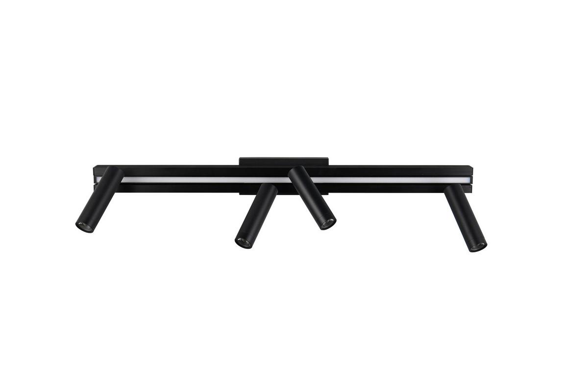 LED-Strahler Zeno Schwarz max. 12 Watt - Schwarz, Basics, Metall (133/23/8,5cm) - Trio Leuchten