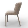 STUHL ANEA - Hellgrau/Pinienfarben, MODERN, Holz/Textil (52/79/55,5cm) - Bessagi Home
