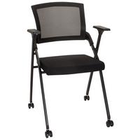 Konferenčni Stol Priority Ii, Črna - črna, Moderno, kovina/umetna masa (61/98/58cm) - MID.YOU