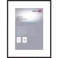 Rahmen Gitta in Schwarz ca. 60x80cm - Schwarz, MODERN, Holzwerkstoff/Kunststoff (60/80/3,6cm) - Modern Living