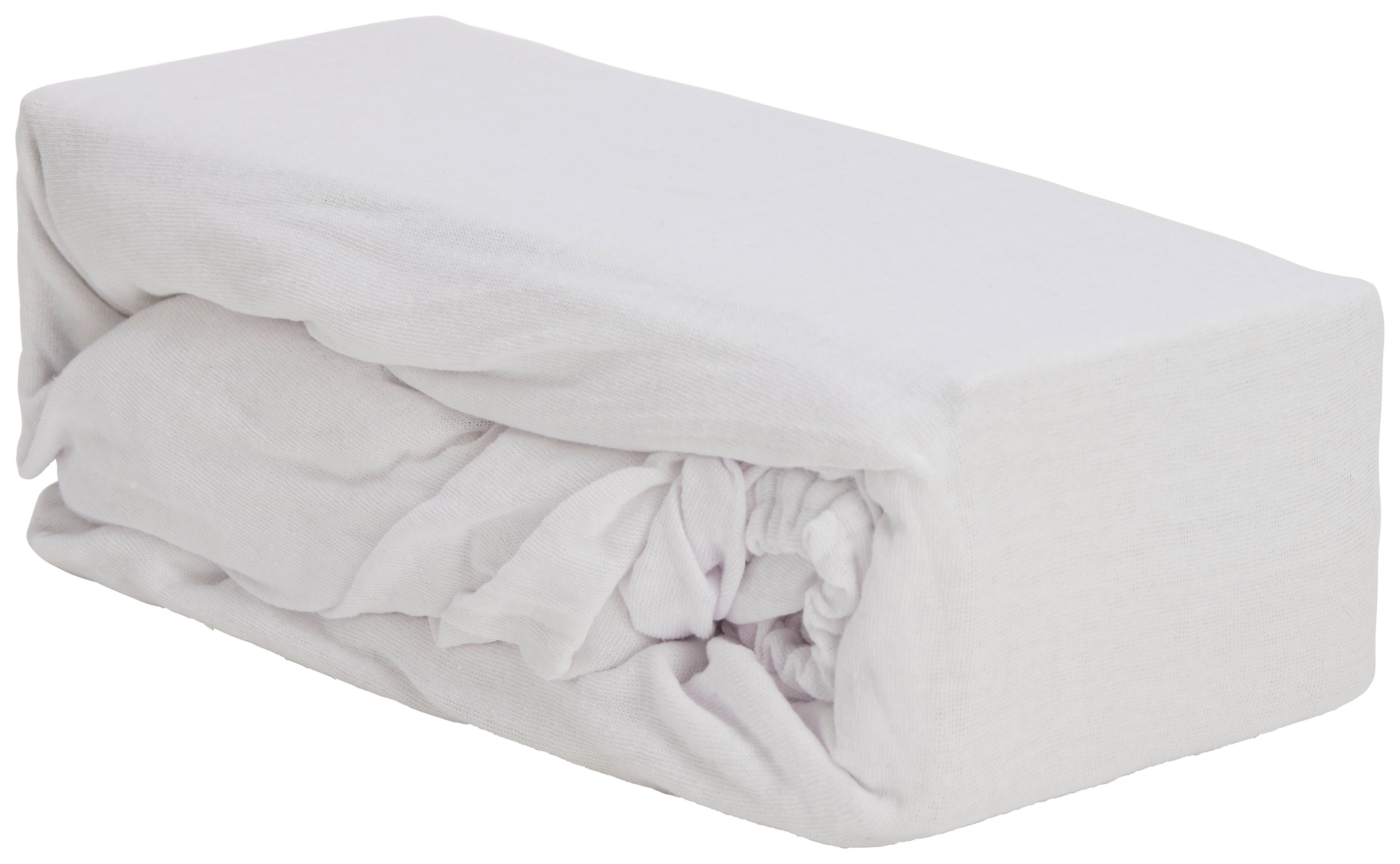DRA-PÅ-LAKAN LEO - vit/jadegrön, textil (180/200cm) - Modern Living