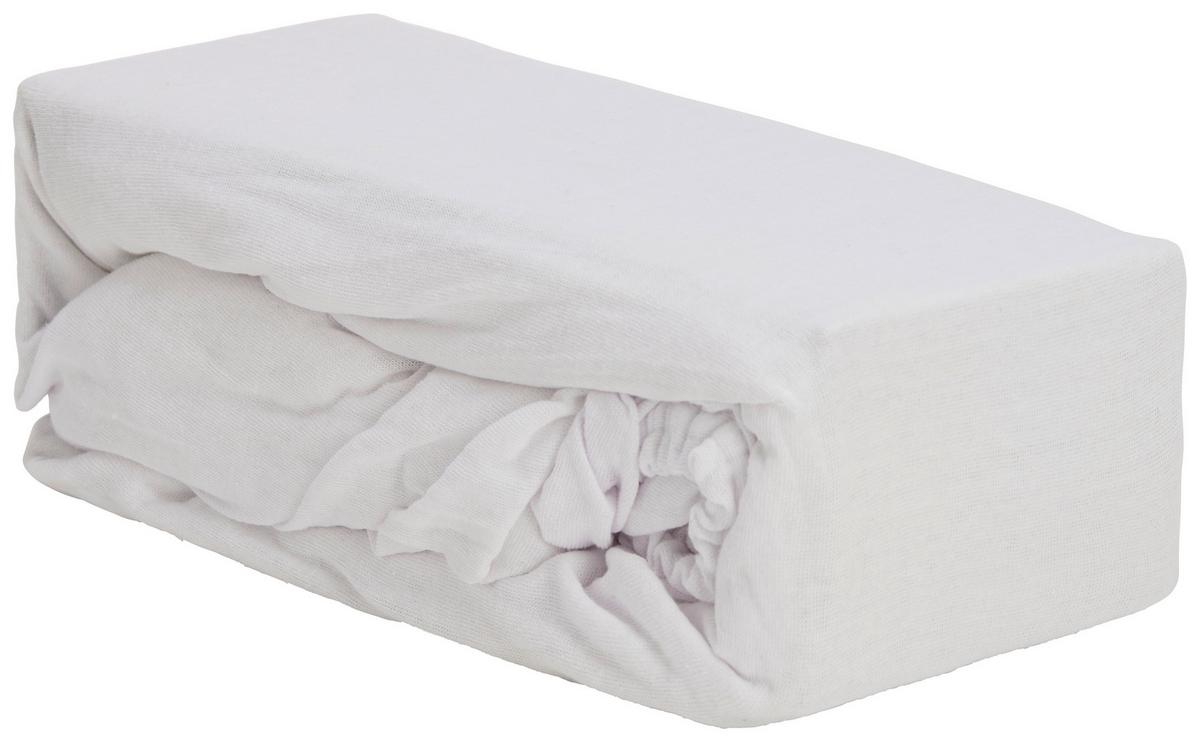 Spannleintuch Leo in diversen Farben - Taupe/Jadegrün, Textil (180/200cm) - Modern Living