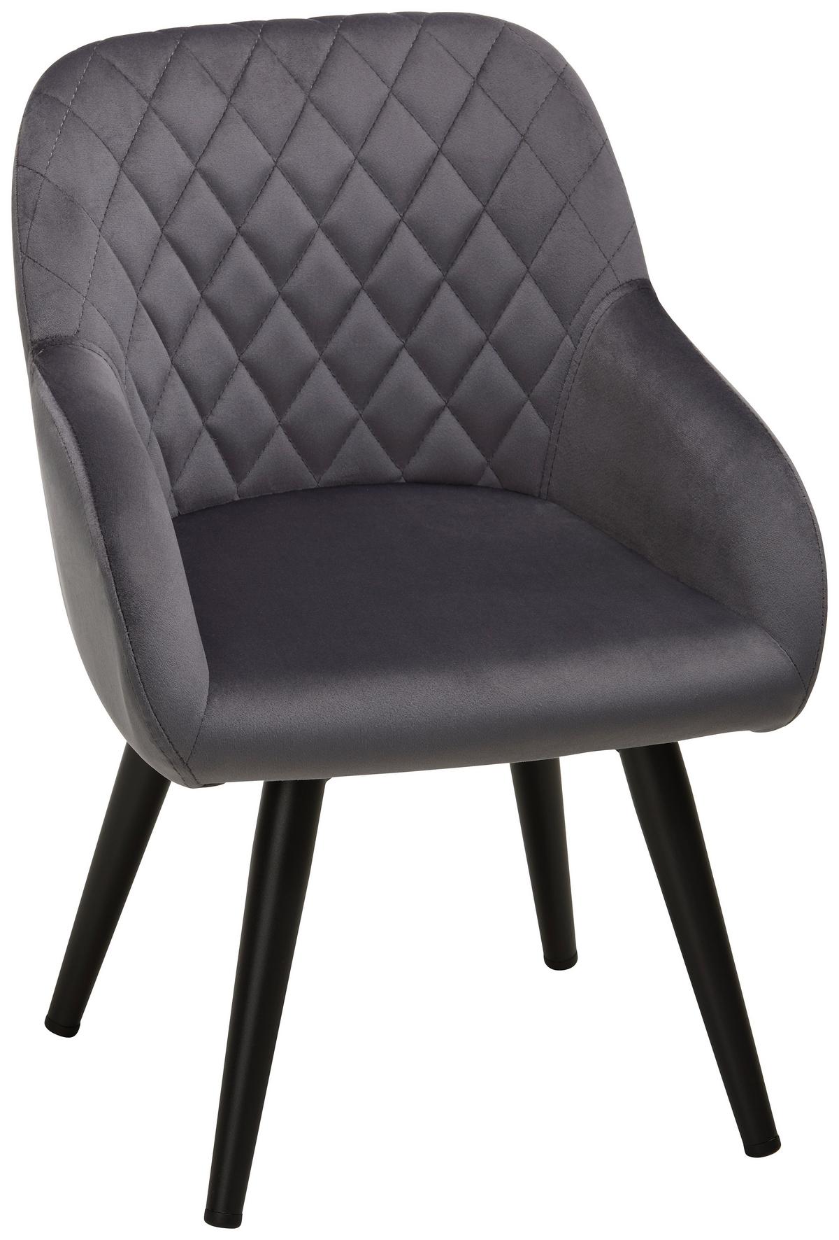 Otroški Stol Mahe - siva, Konvencionalno, kovina/tekstil (32/55/33cm) - Mömax