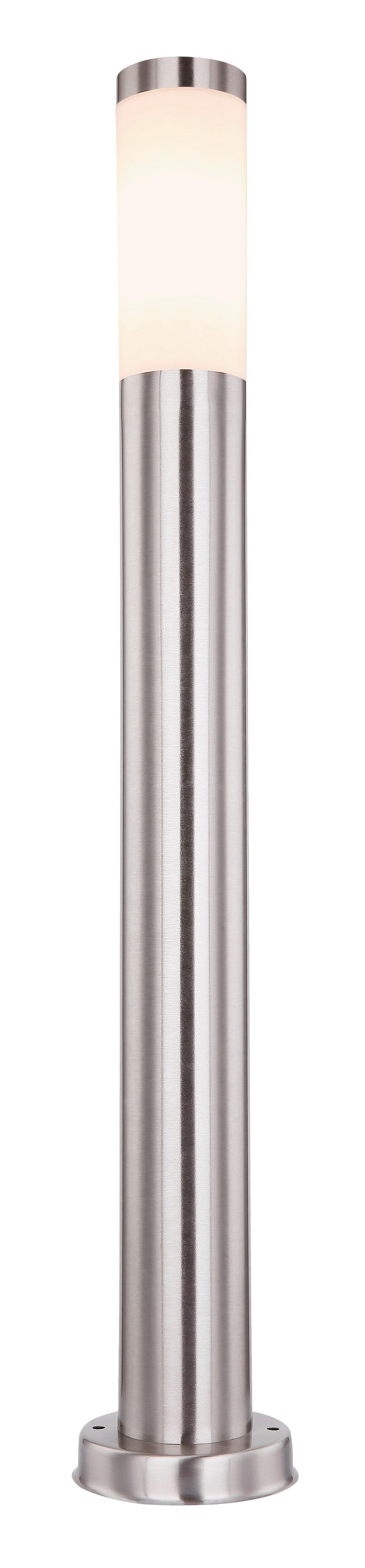 Cestna Svetilka 31588 Boston - barve nerjavečega jekla/opal, Basics, kovina/umetna masa (12,7/80cm) - Globo