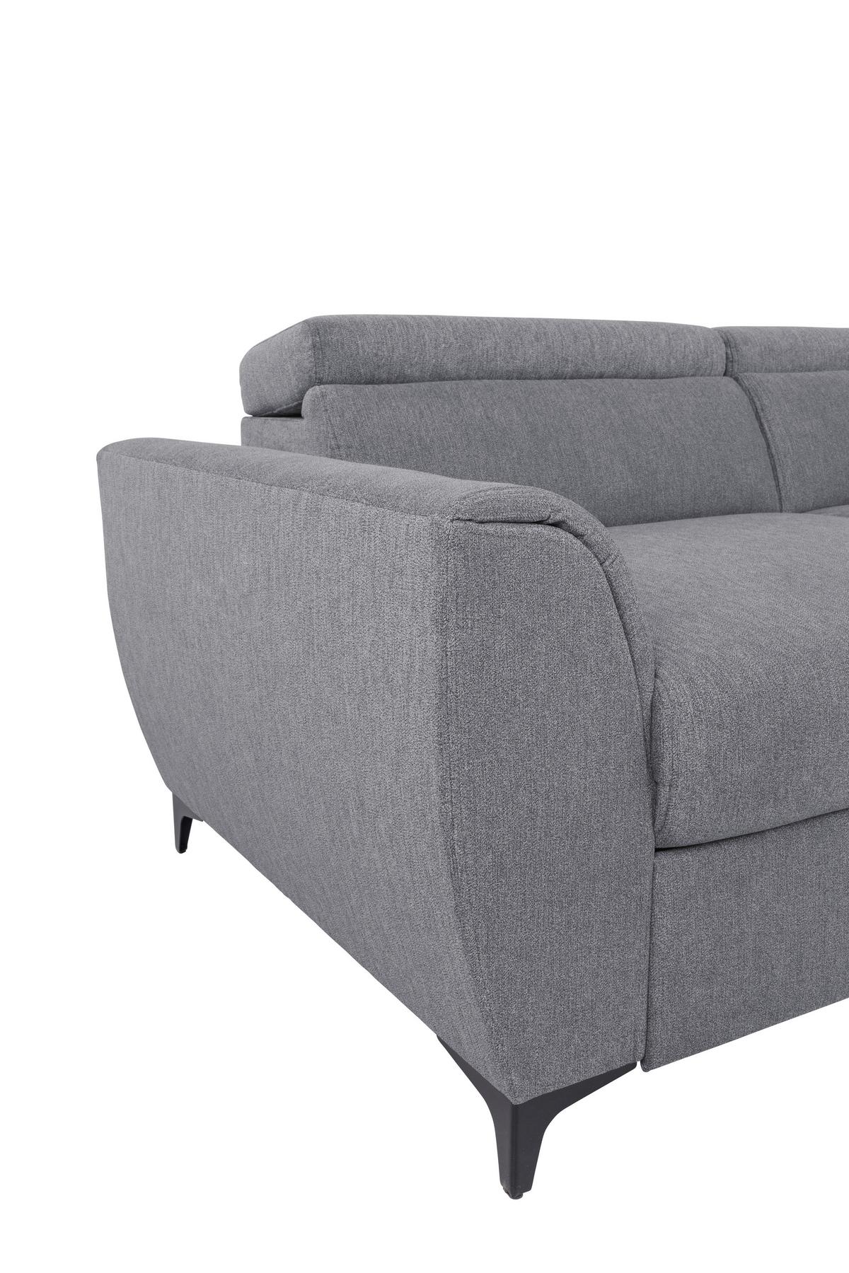 COLțAR LAPIS - gri închis, Konventionell, textil (255/217cm) - Modern Living