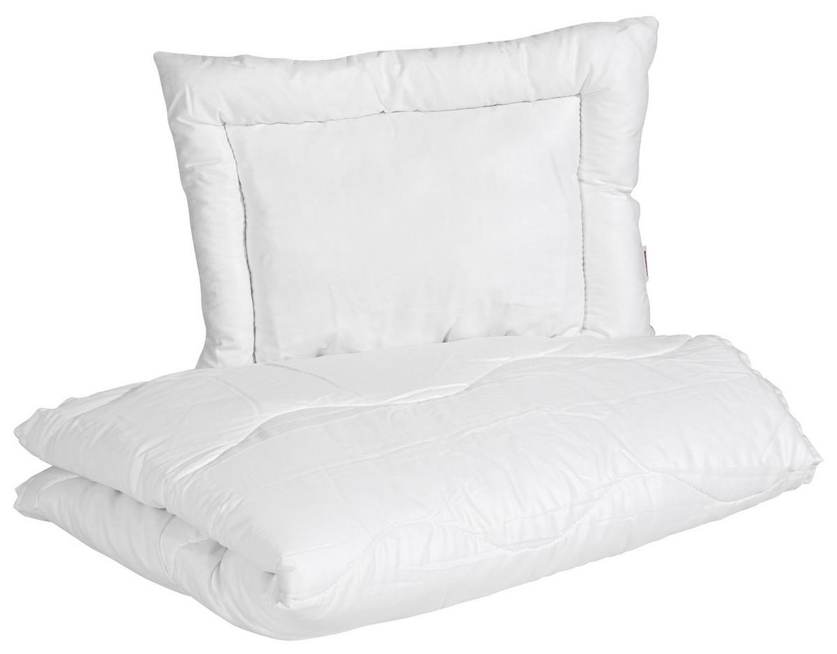 KOMPLET POŚCIELI DLA DZIECI ARIELLE - ALOE VERA - biały, Basics, tkanina (100/135cm) - Patinio