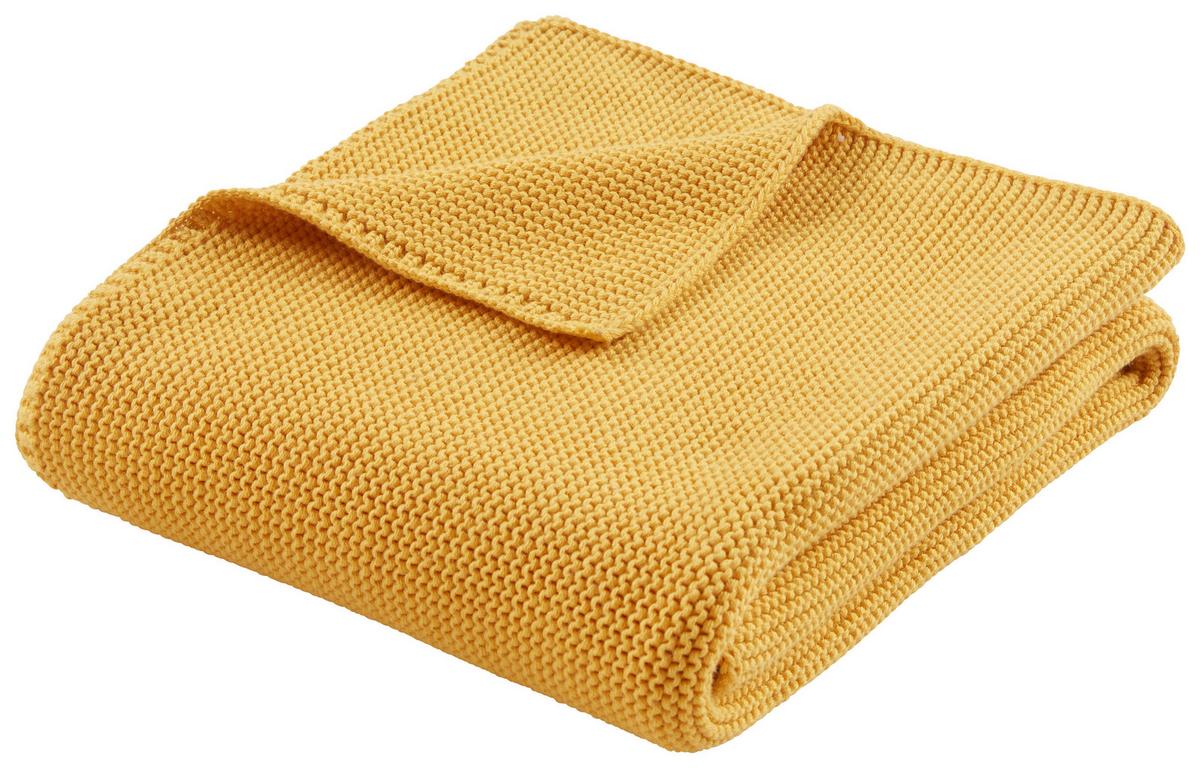 Otroška Odeja Babystrick -Ext- - rumena, Konvencionalno, tekstil (75/100cm) - Premium Living