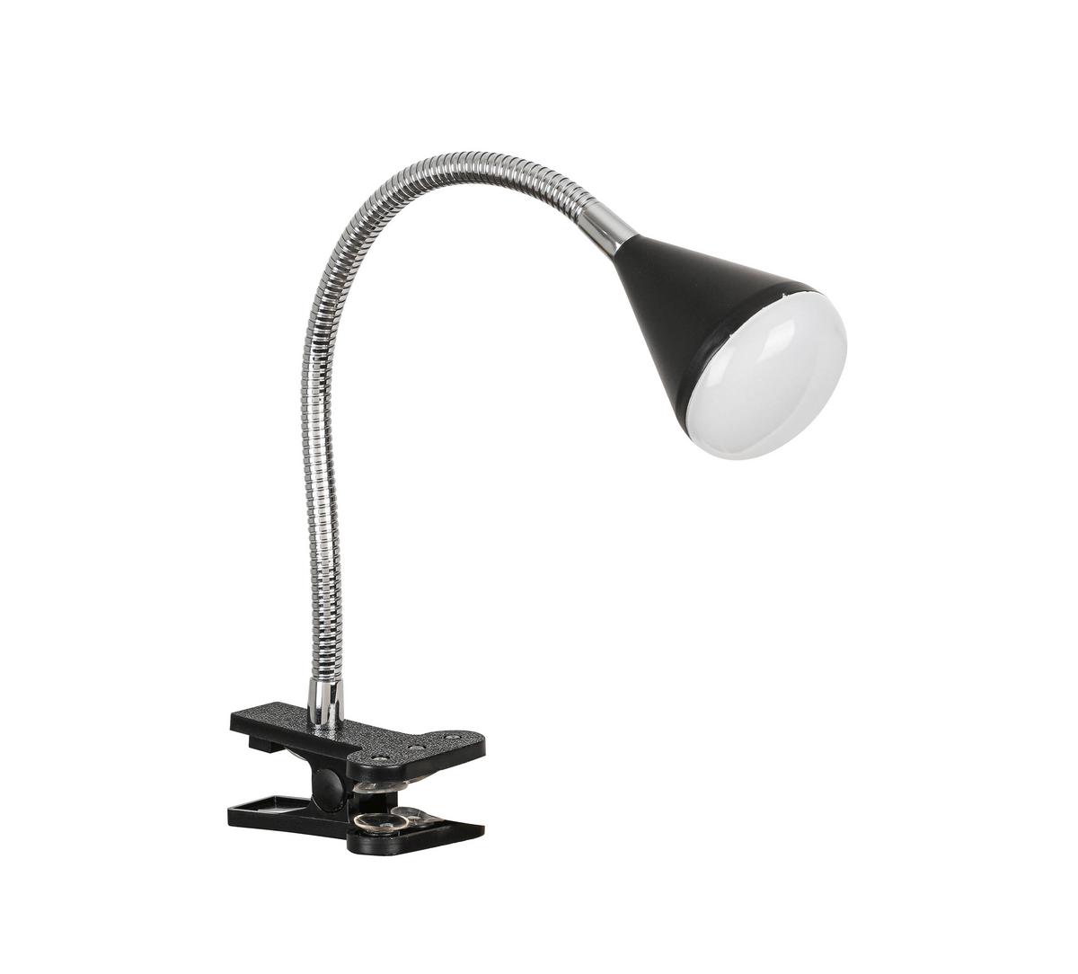 LAMPA ZACISKOWA LED FLEX *SBB* - czarny/przezroczysty, Basics, tworzywo sztuczne/metal (42/6/10cm) - Boxxx