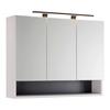 SPEGELSKÅP FLORENZ -EXKLUSIV- - kashmir, Modern, trämaterial (90/70/20cm) - Mömax