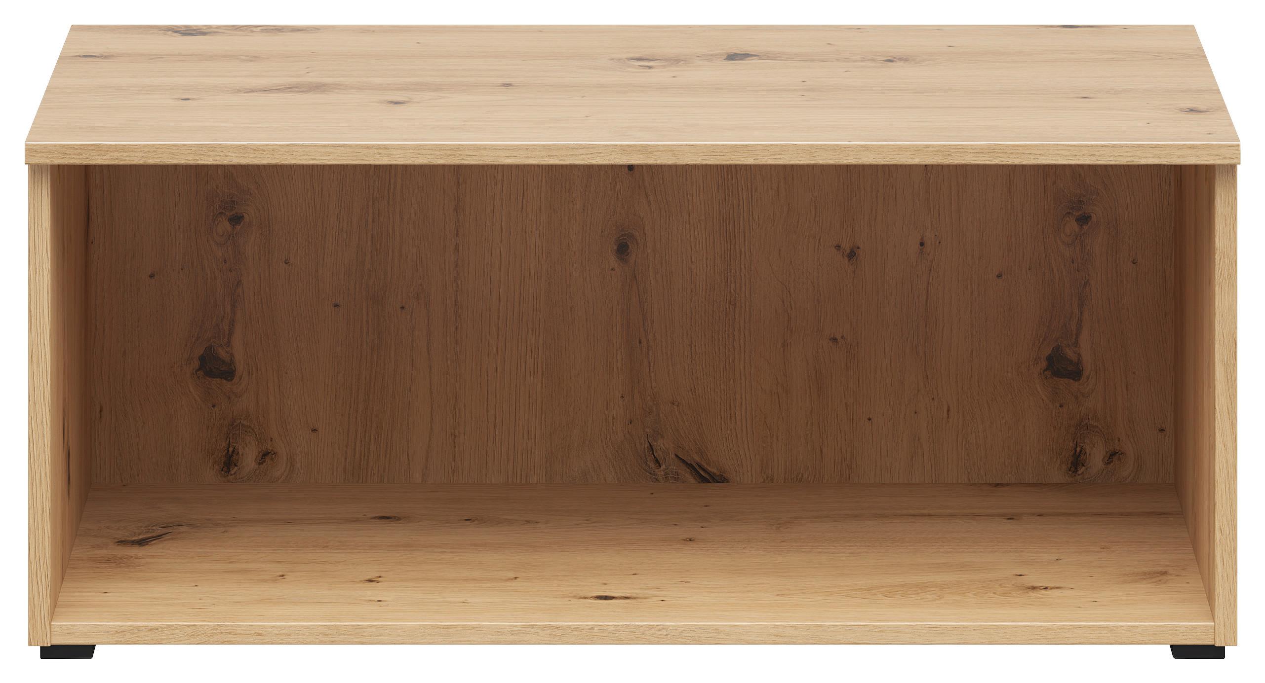 Regalaufsatz Multistauraum Eiche Artisan - Eiche Artisan, MODERN, Holzwerkstoff (80/35/40cm) - Mömax