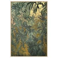 Keilrahmenbild Lotta Grün/Gold/Natur ca. 60x90cm - Goldfarben/Naturfarben, MODERN, Holzwerkstoff/Kunststoff (60/90cm) - Mömax