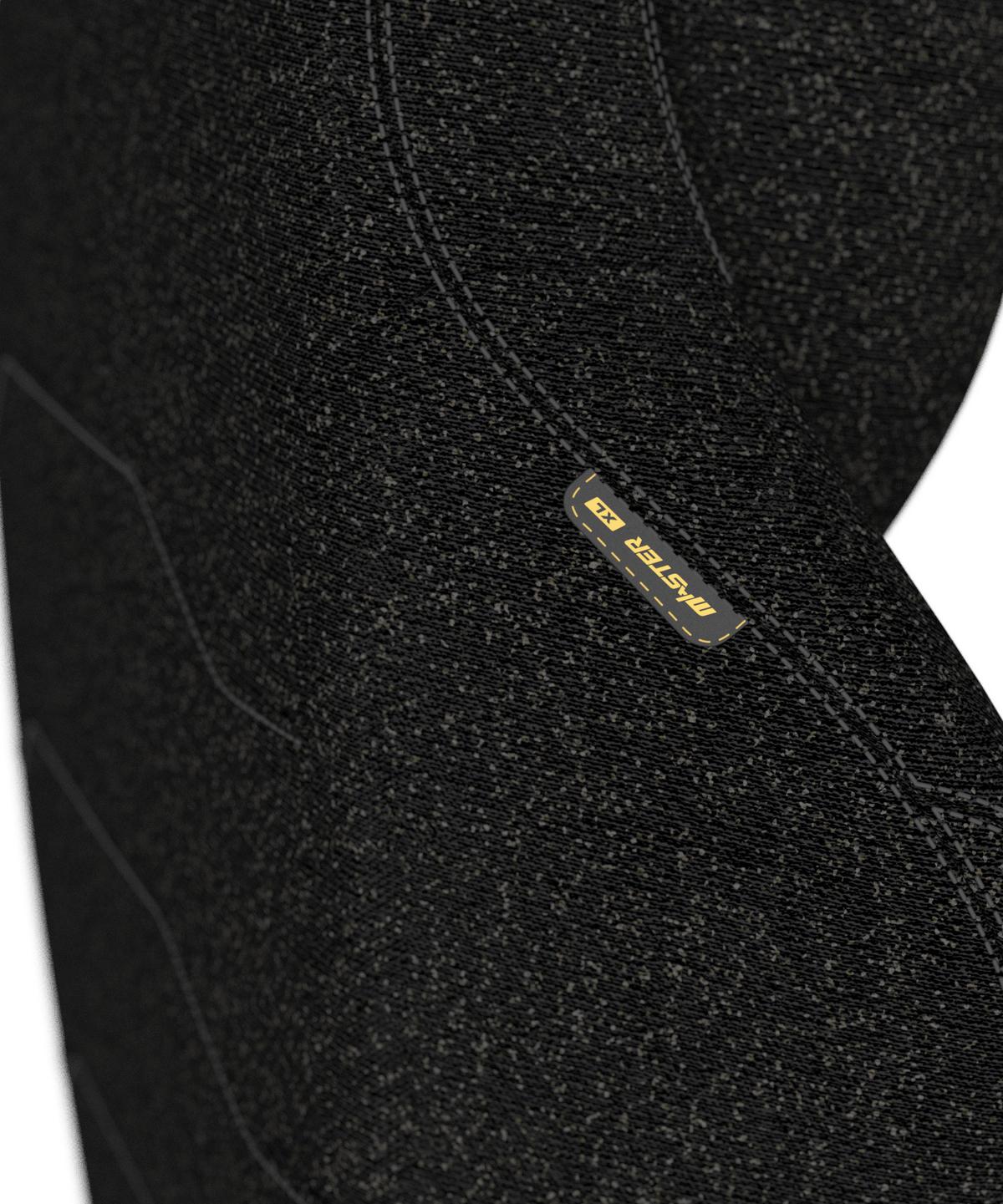 Gamingstuhl Master Schwarz - Schwarz, KONVENTIONELL, Textil/Metall (70/133/70cm) - Dxracer
