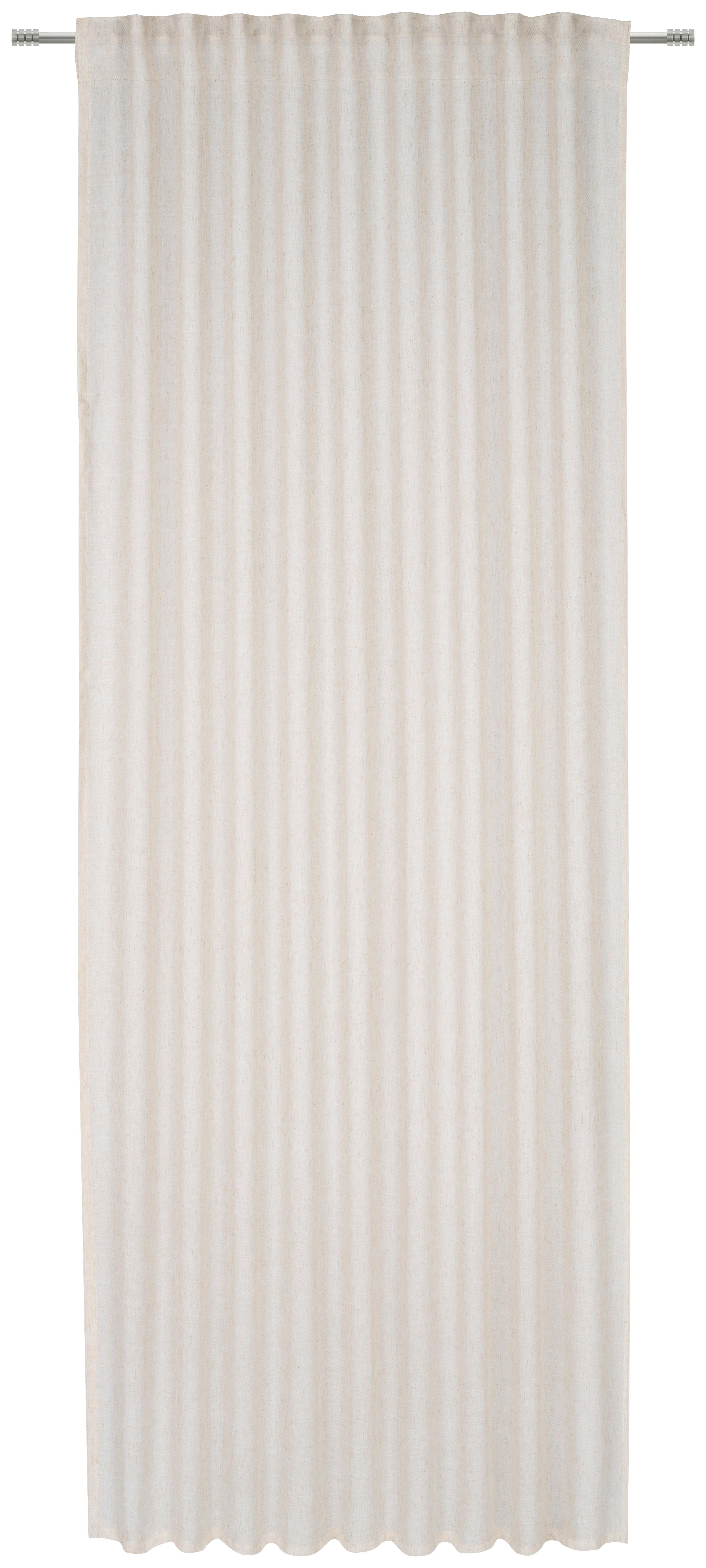 ZASŁONA GOTOWA OLGA - beżowy, Basics, tkanina (140/245cm) - Esposa