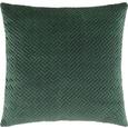Zierkissen Stefanie in Grün, ca. 45x45cm - Dunkelgrün, MODERN, Textil (45/45cm) - PREMIUM LIVING