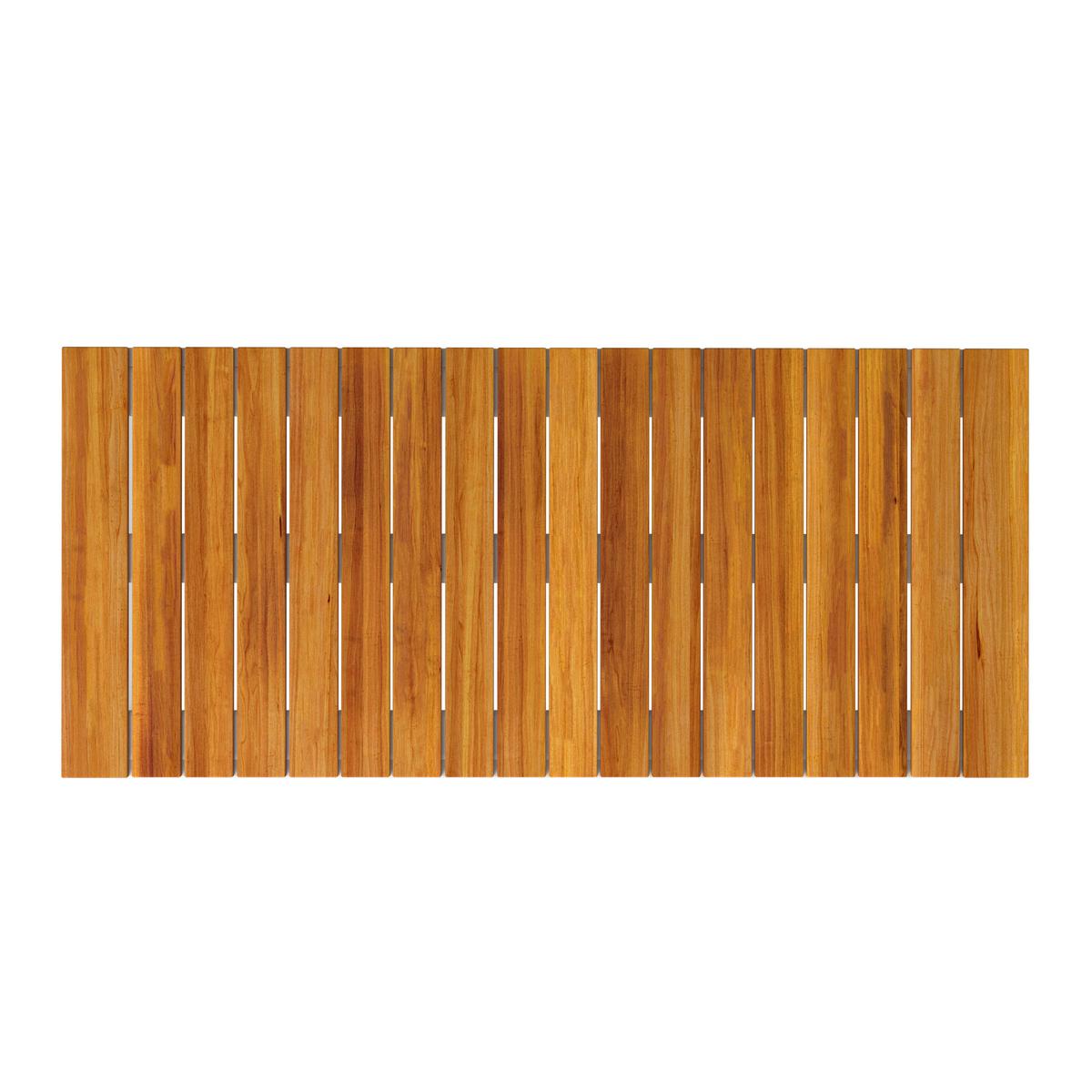 Loungegarnitur Ariella Hellgrau Outdoorstoff/Metall - Hellgrau/Akaziefarben, MODERN, Holz/Textil (160/88/65cm) - Bessagi Garden