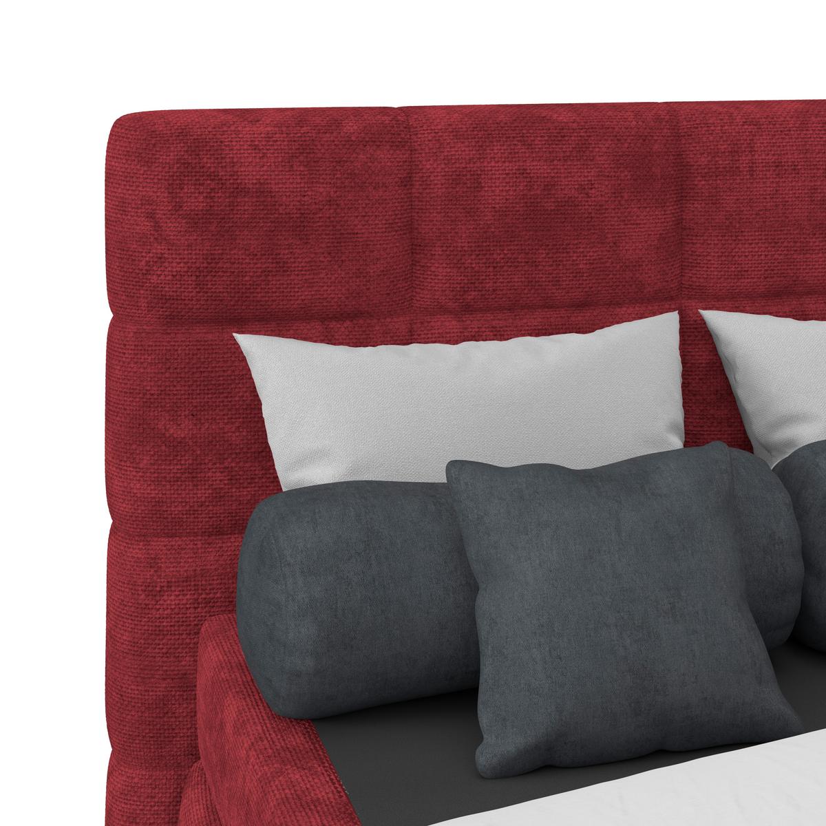 PAT BOX VEGA - alb/verde, Trend, lemn/textil (120/200cm) - Modern Living