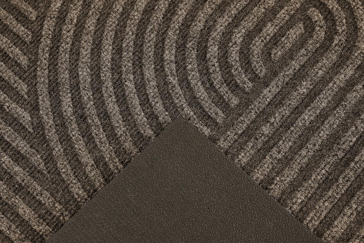 Covoraș de intrare Yukon, cca. 40x60cm - maro, Basics, plastic (40/60cm)