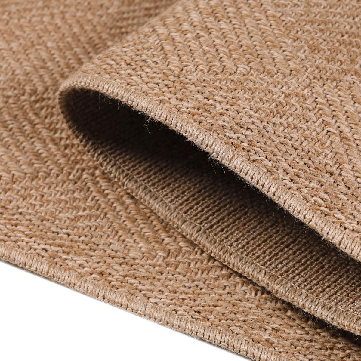 Outdoorteppich Dhaka Beige ca. 80x250cm - Beige, Basics, Textil (80/250cm) - Novel