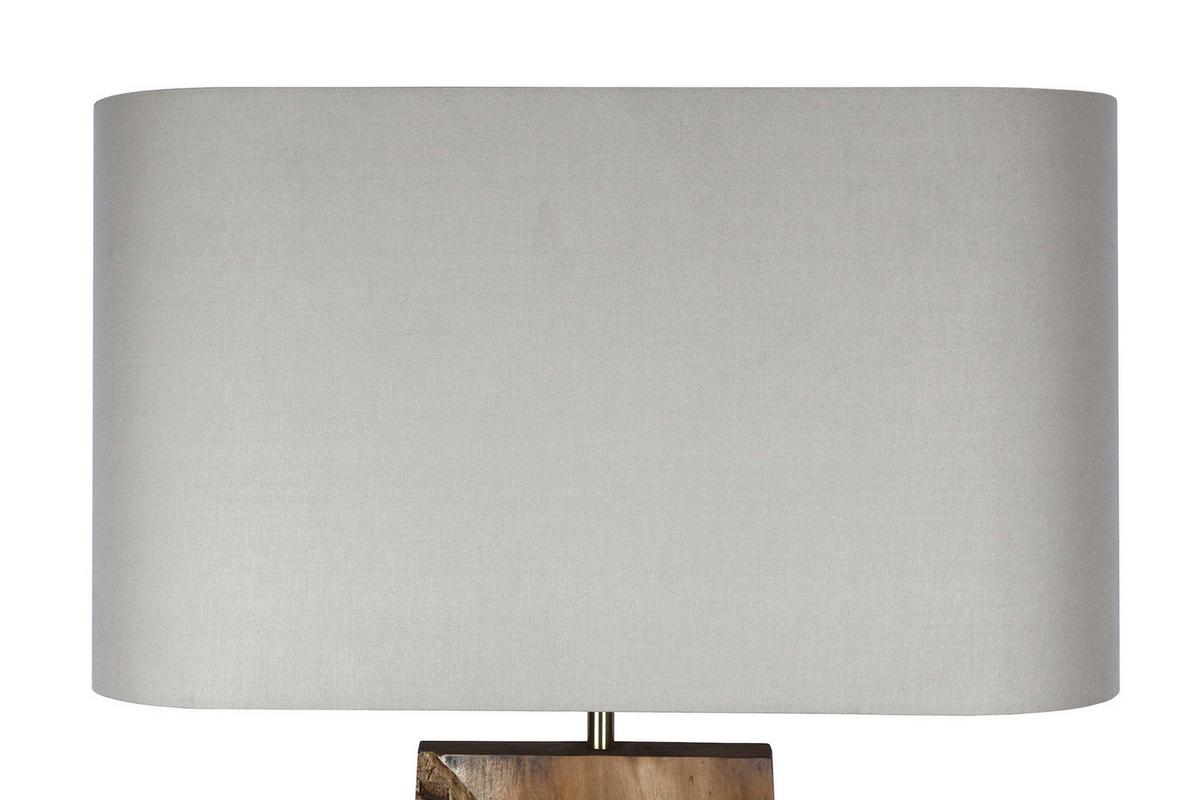 Stoječa Svetilka Acacia - črna/bela, Design, kovina/tekstil (40/171/20cm) - P & B