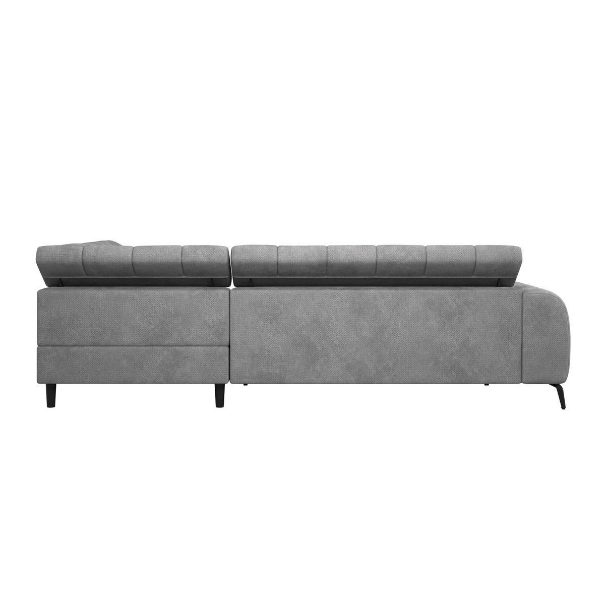 Coltar VOLF - negru/gri, Trend, plastic/textil (261/203cm) - Modern Living