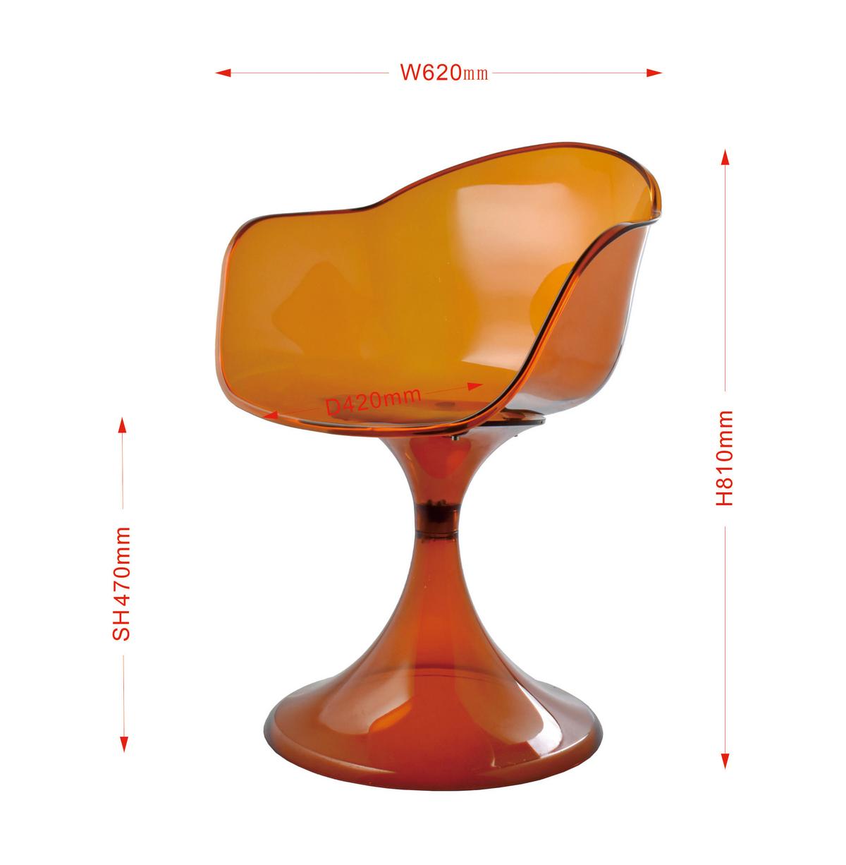 Designsessel Zino -Trend- - Braun, Lifestyle, Kunststoff (50,5cm) - Mömax