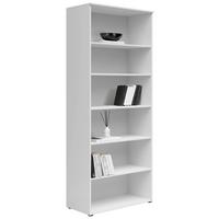 Regal Multistauraum Weiß - Anthrazit/Weiß, MODERN, Holzwerkstoff/Kunststoff (80/195/40cm) - Mömax