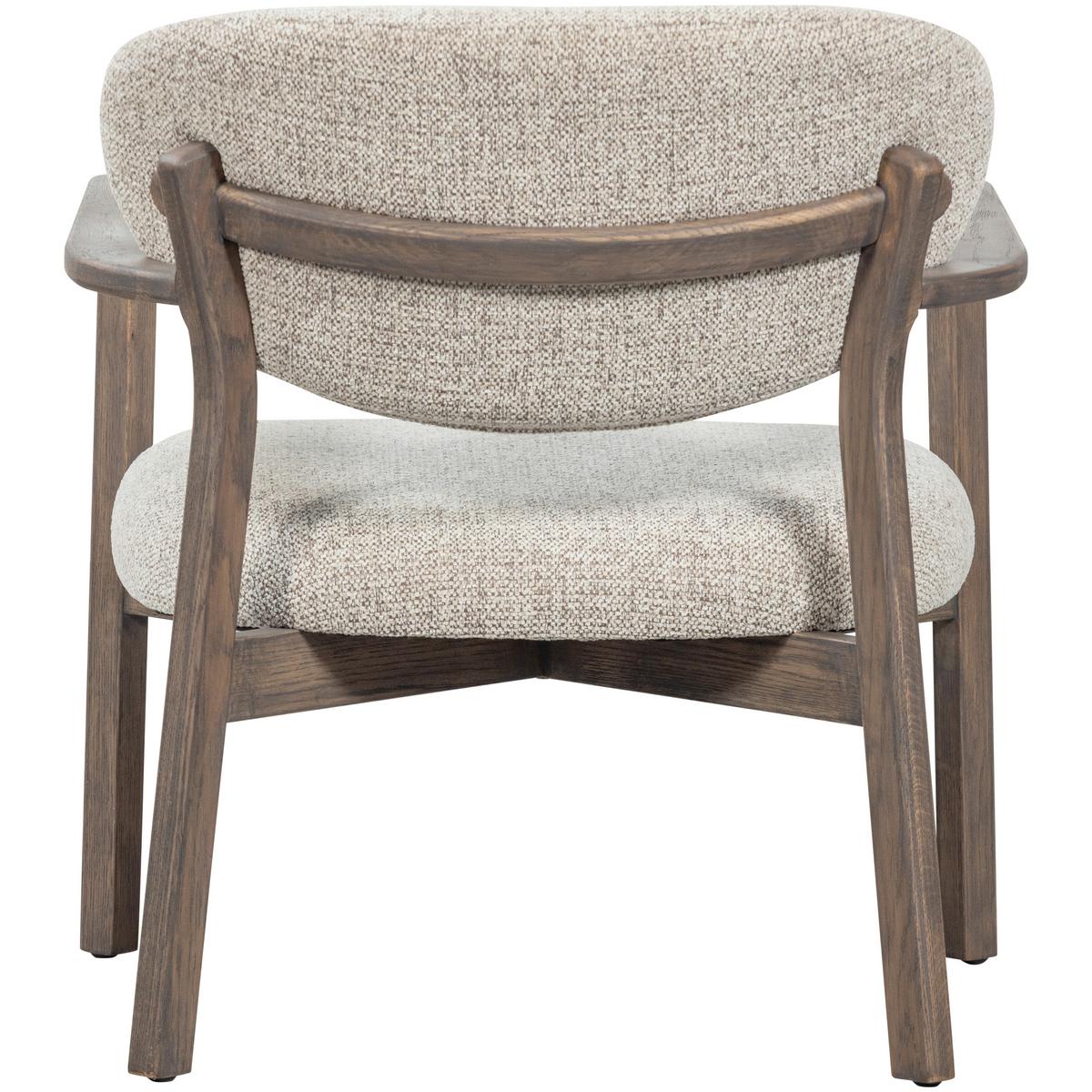 Sessel Udar Braun - Braun, Design, Holz/Textil (68/76/75cm) - Livetastic