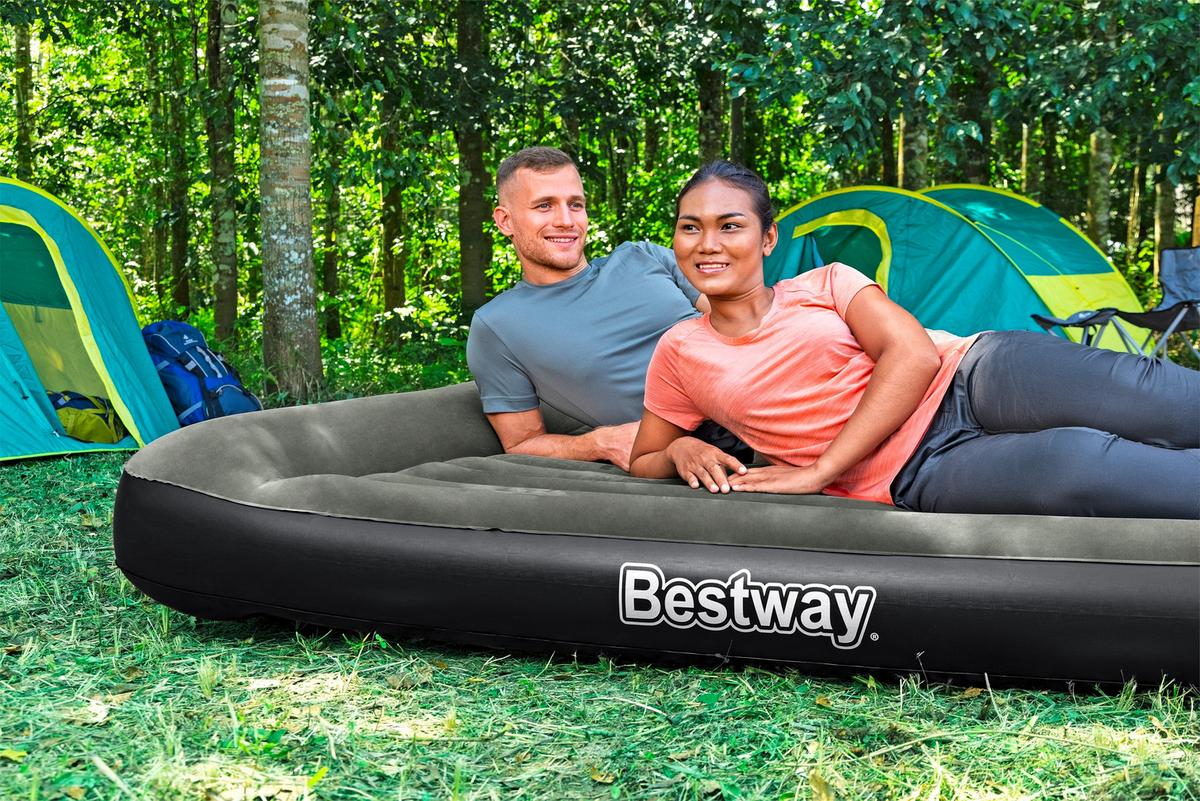 ŁÓŻKO DMUCHANE TRITECH AIR MATTRESS QUEEN - czarny/ciemnoszary, Konventionell, tworzywo sztuczne (203/152/30cm) - Bestway
