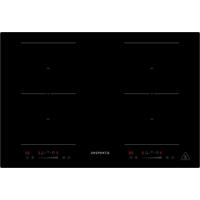 Indukcijska Kuhalna Plošča Fynn, 77x52cm - črna, Trend, kovina/steklo (77/6/52cm) - Respekta