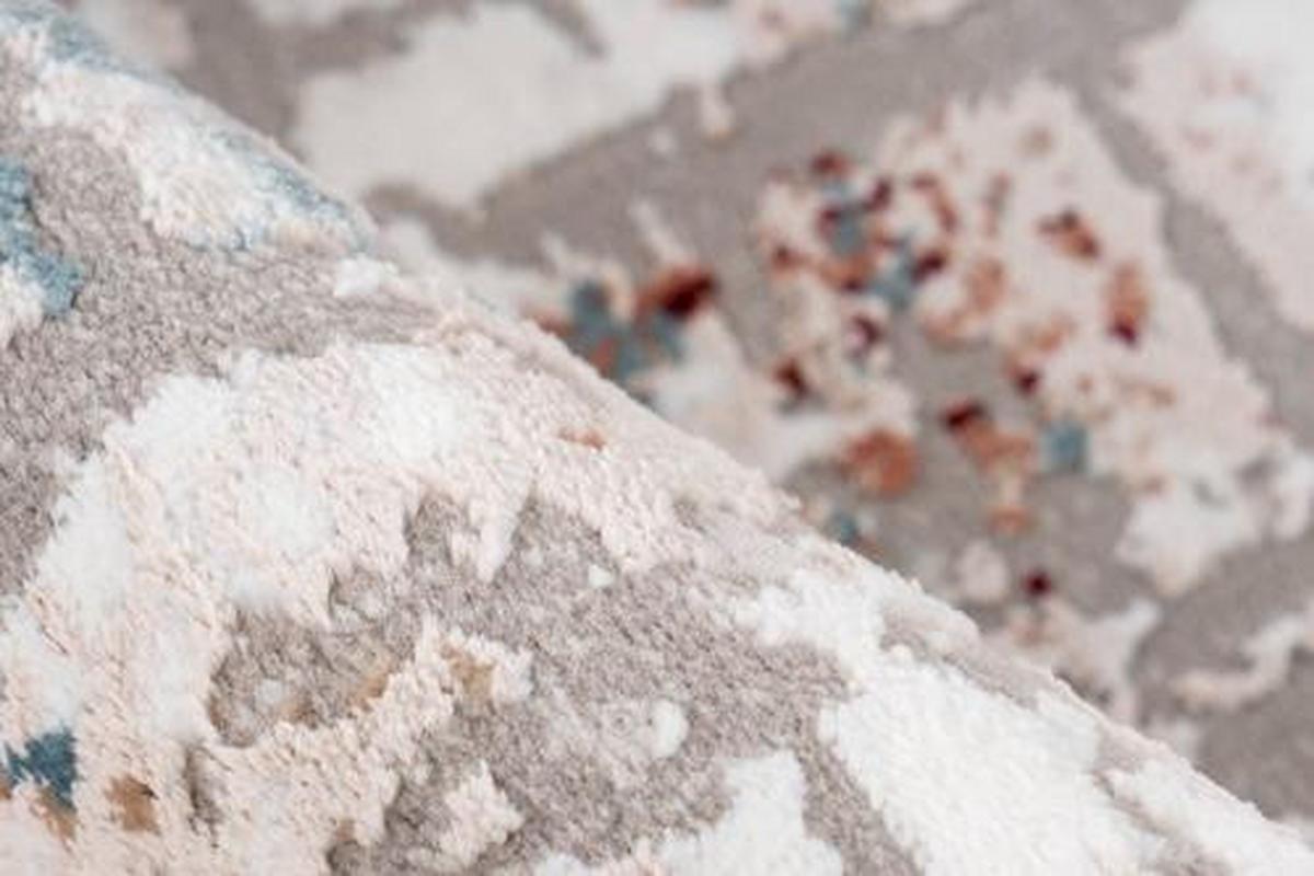 Vintage-teppich Ilm8y-80-150 - Rosa/Grau, Design, Textil (80/150cm) - Kayoom