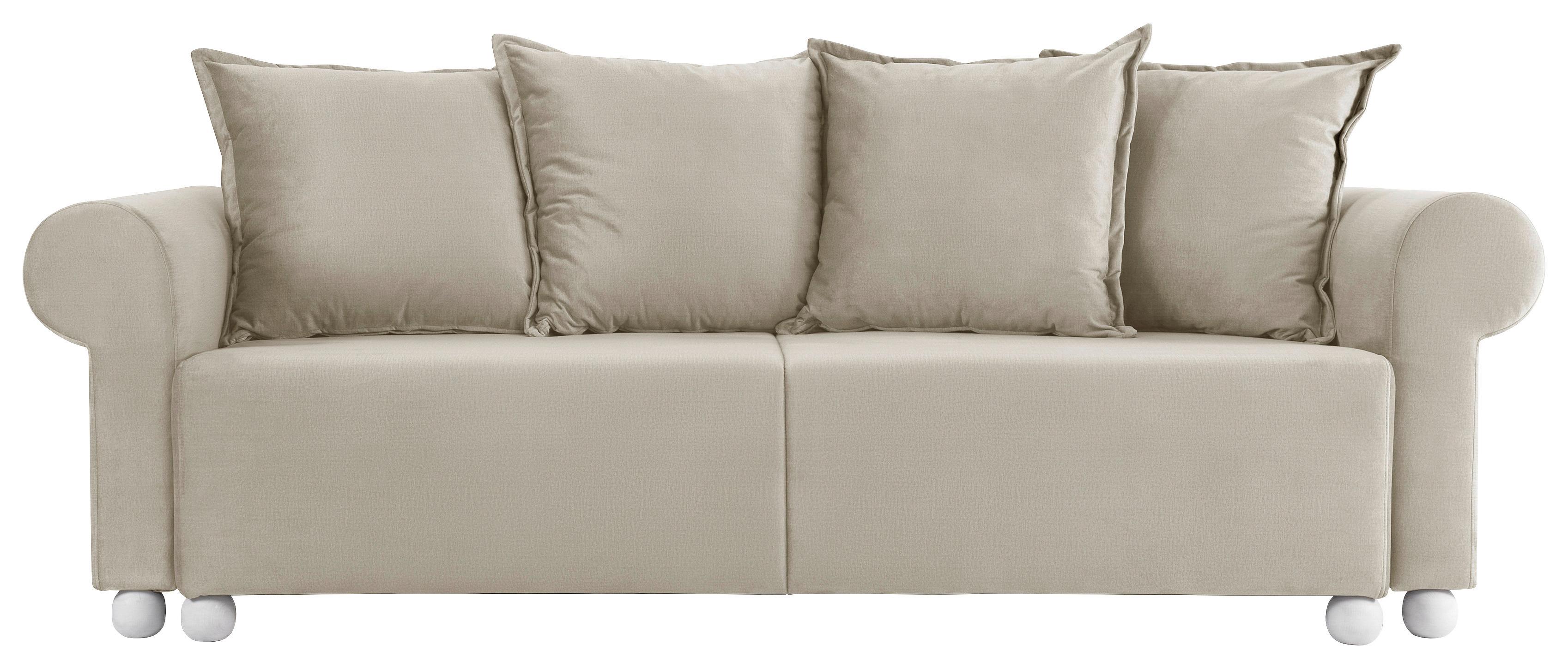 Velika Zofa Stilla, Bež - bež, Romantika (252/85/101cm) - Mömax