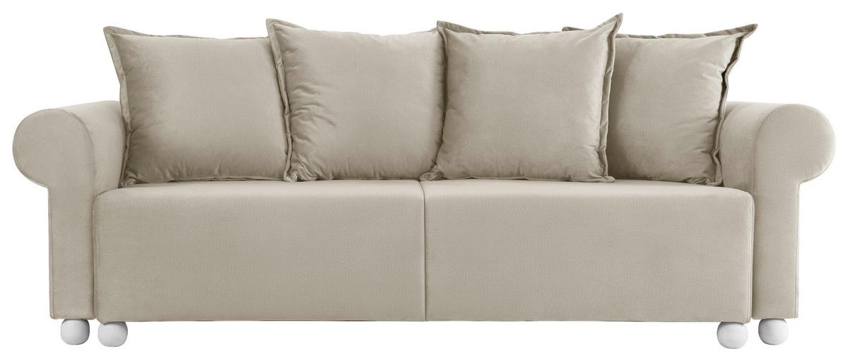 Velika Zofa Stilla, Bež - bež, Romantika (252/85/101cm) - Mömax