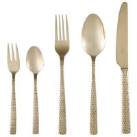 ZESTAW SZTUĆCÓW 630-230 - kolor złoty, Design, metal - Justinus