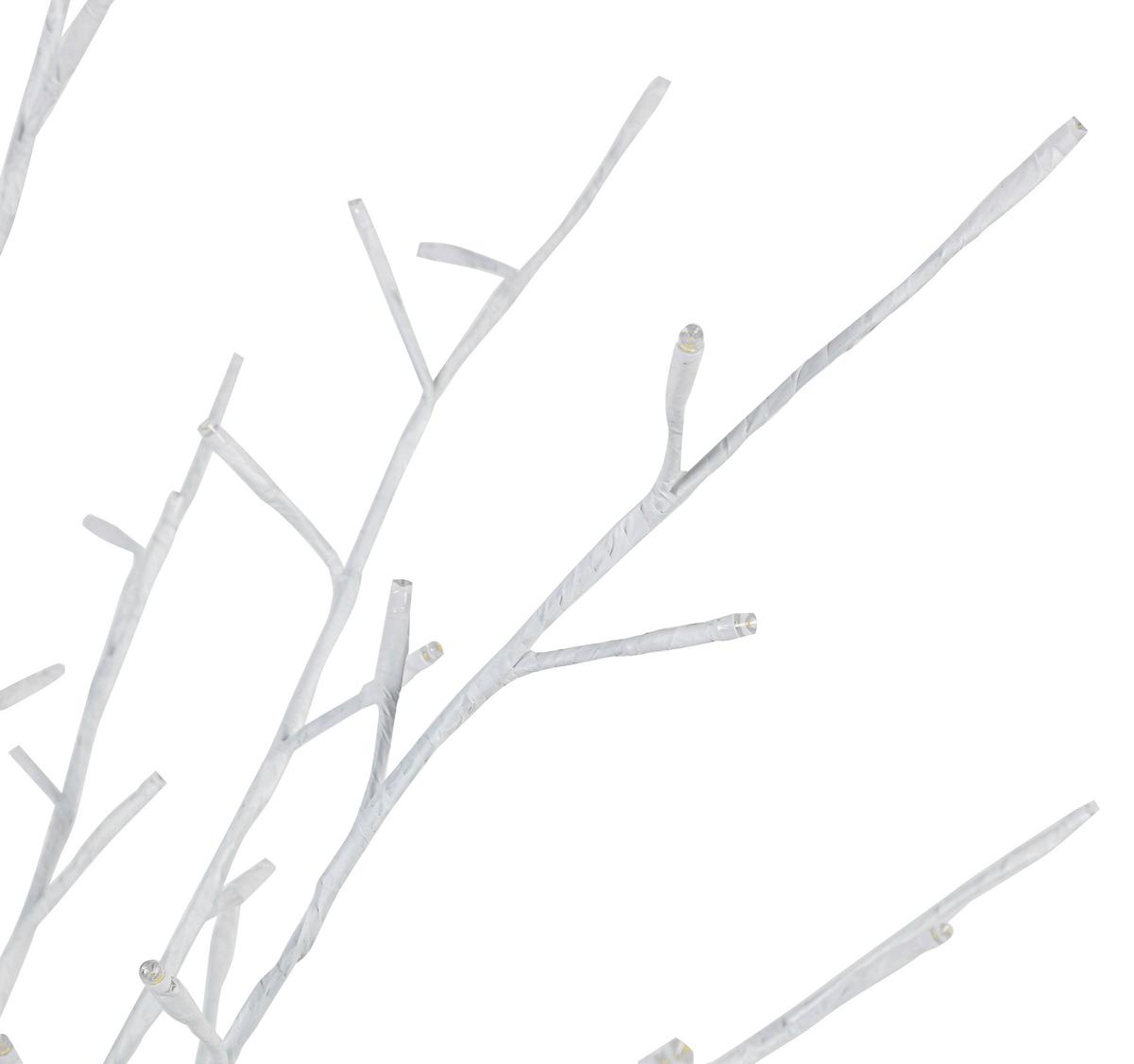 LED-Dekoleuchte Bree Weiß max. 4,5 Watt - Weiß, Design, Kunststoff/Metall (200cm) - Mömax