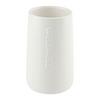 ZAHNPUTZBECHER EDNA - Weiß, MODERN, Keramik/Kunststoff (8,5/14,2cm) - Mömax