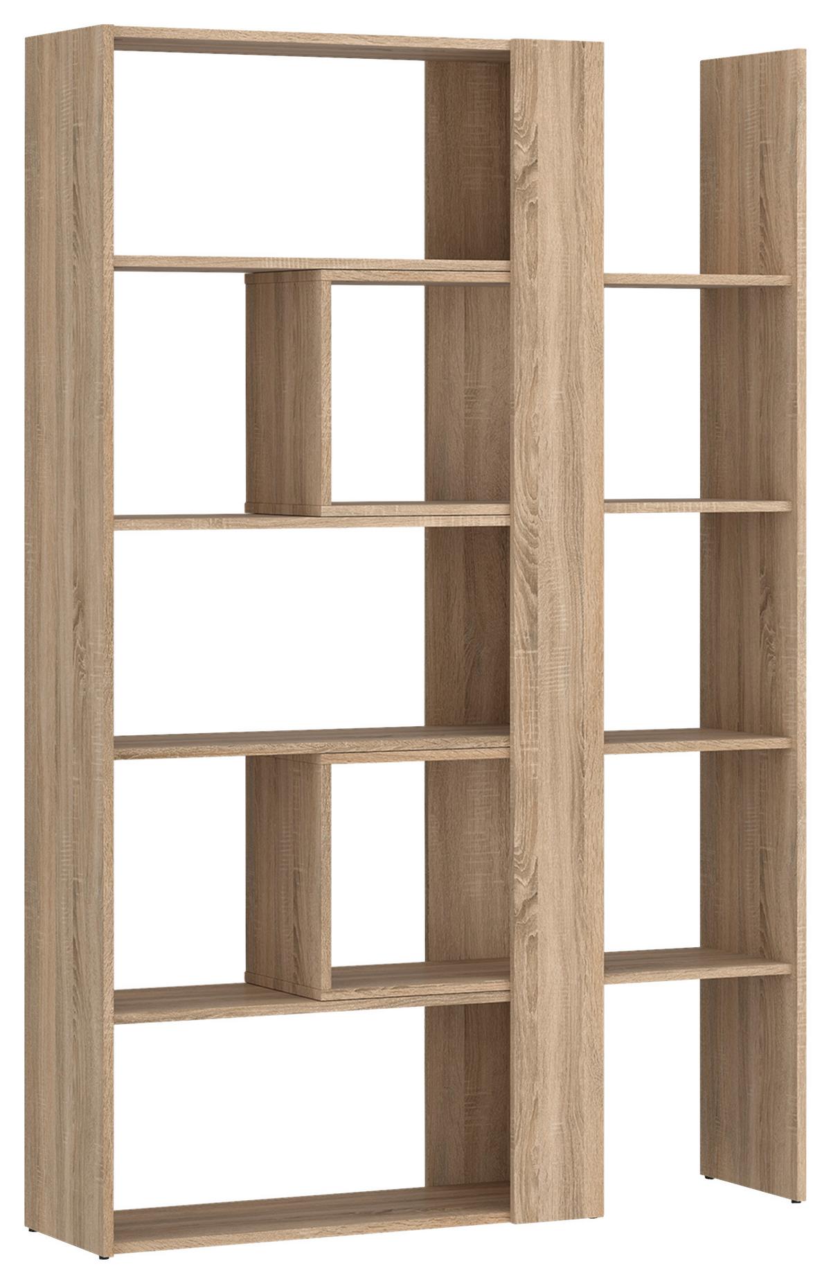 Etajeră MOTUS - stejar Sonoma, Modern, material pe bază de lemn (82-146/180/35cm) - Modern Living